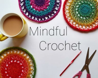 Mindful crochet course banner